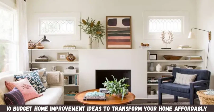 10 budget home improvement ideas to transform your home affordably