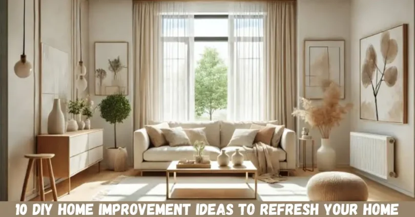 10 diy home improvement ideas to refresh your home