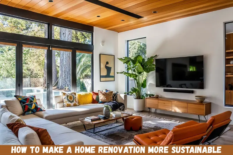 how to make a home renovation more sustainable