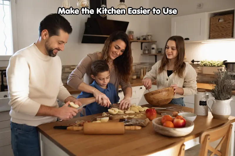 make the kitchen easier to use