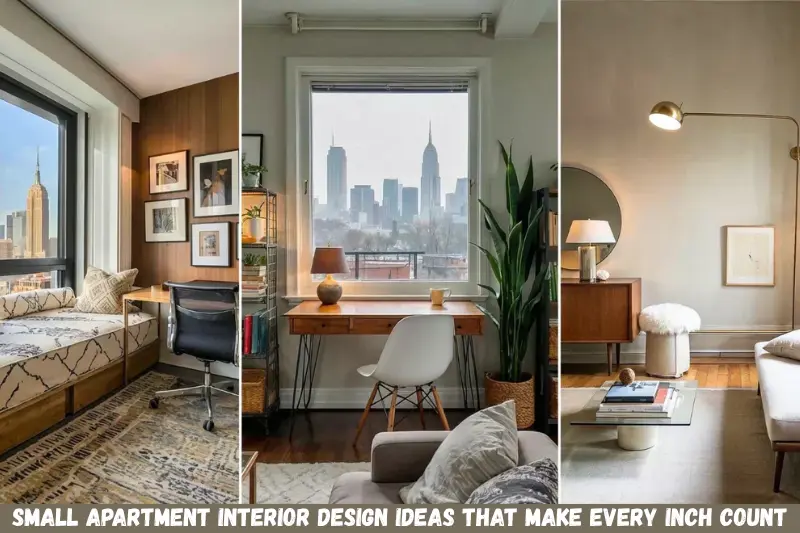 small apartment interior design ideas that make every inch count