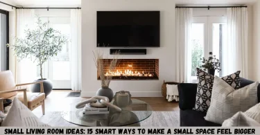 small living room ideas: 15 smart ways to make a small space feel bigger