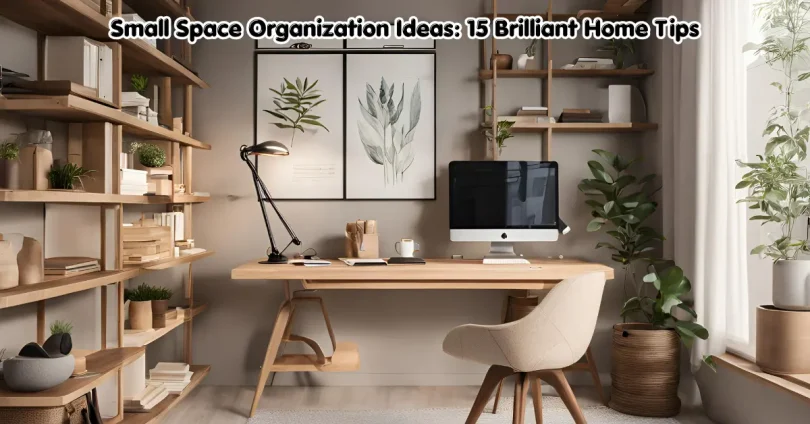 small space organization ideas: 15 brilliant home tips